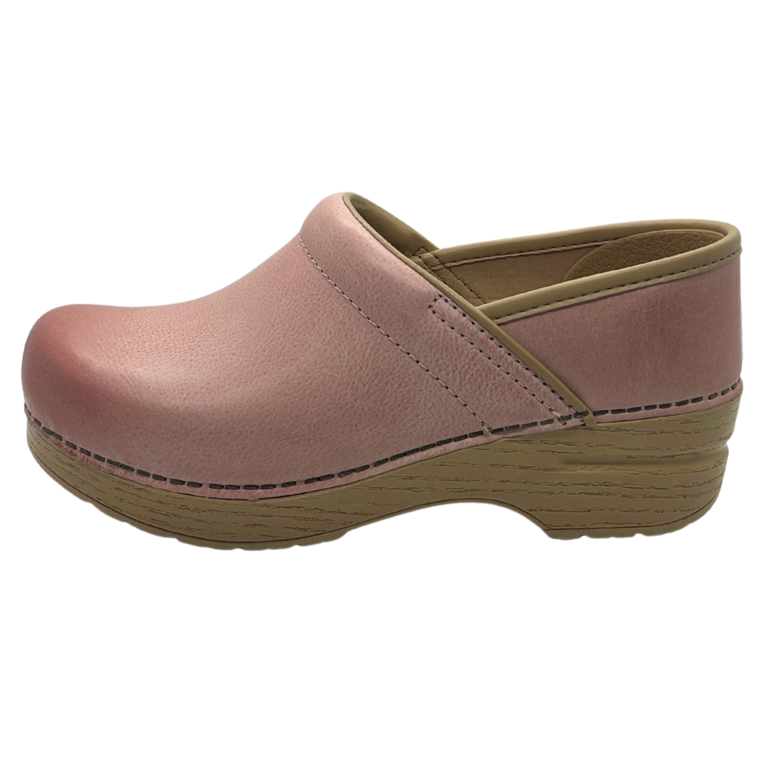 Dansko Women's Wide Pro Clog - Professional Comfort, Leather, Rocker Bottom, Arch Support