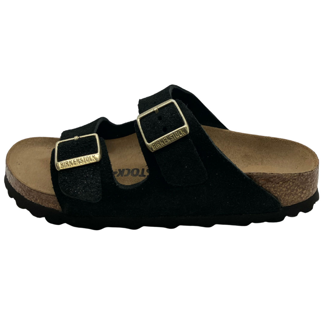 Birkenstock Women's Arizona Shimmer Suede Narrow