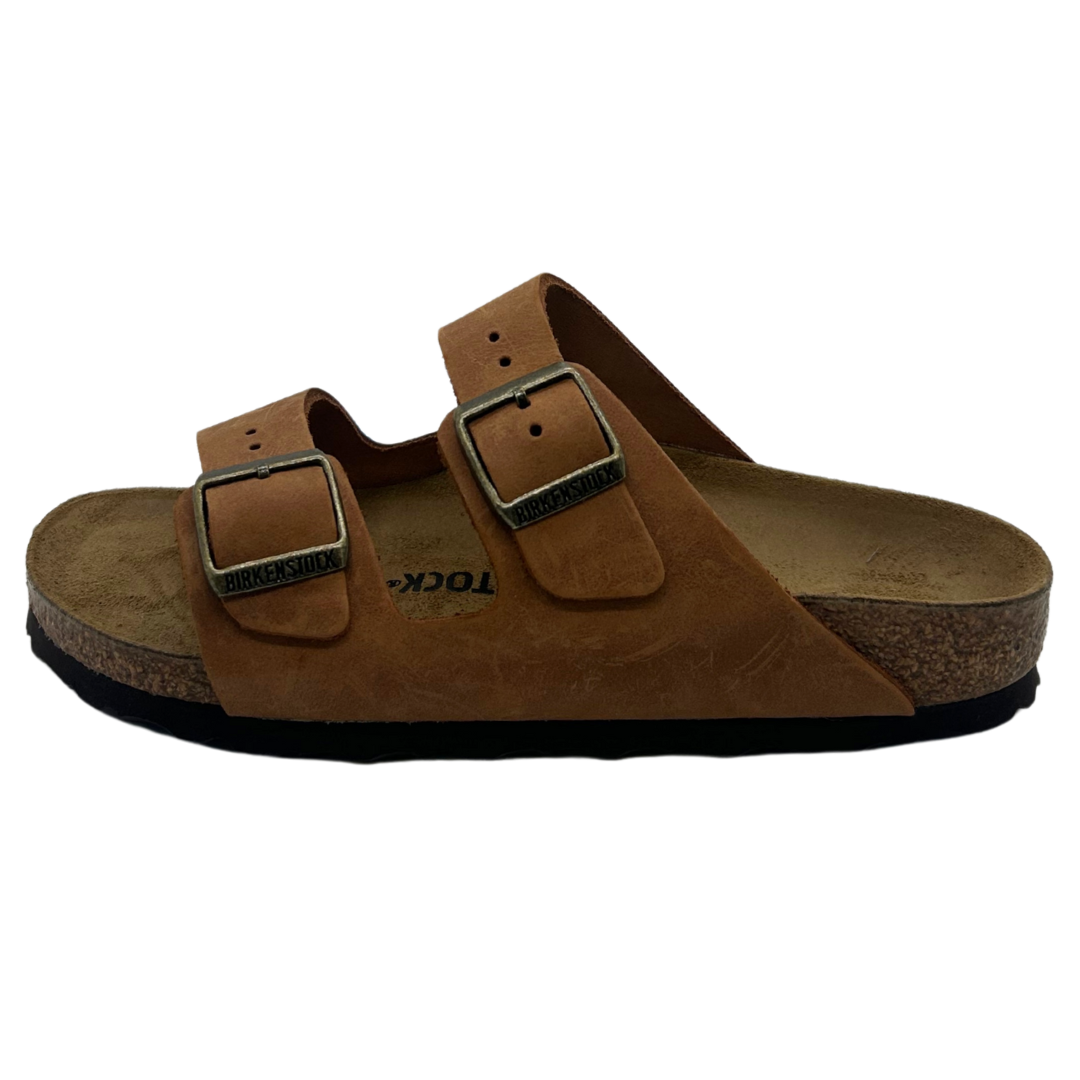 Birkenstock Arizona Cognac Oiled Leather Narrow