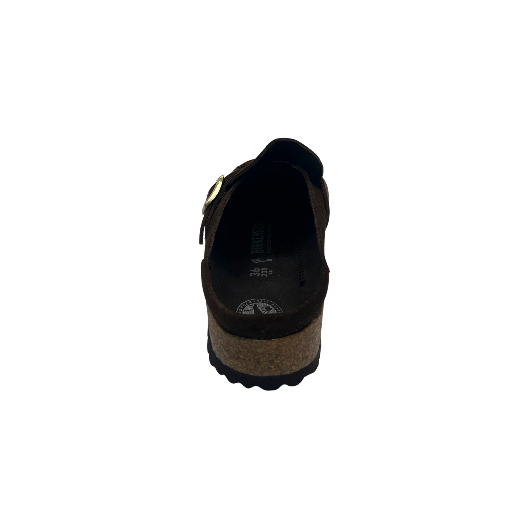 Birkenstock Buckley Braided Suede Narrow