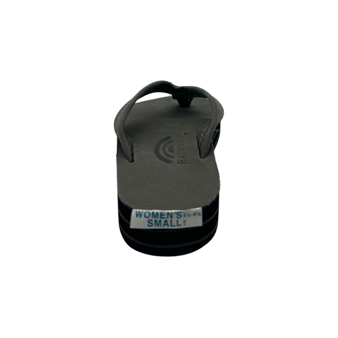 Rainbow Sandals Women's Double Layer with Thick Strap