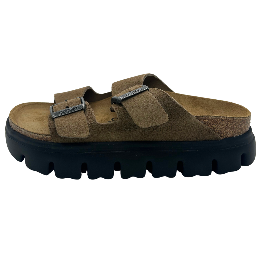 Birkenstock Women's Arizona Chunky Suede Narrow