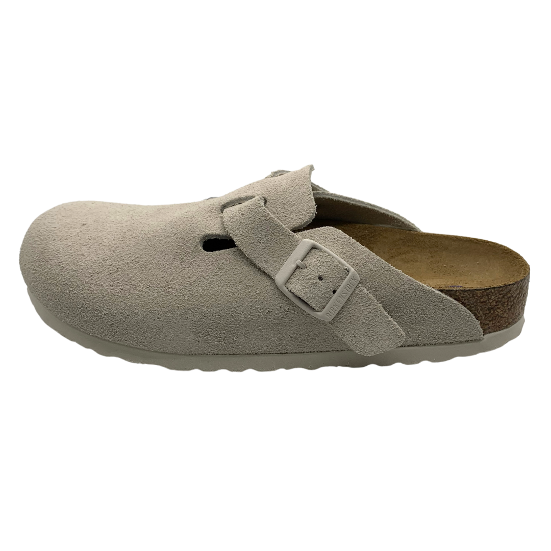 Birkenstock Women's Boston Soft Footbed Suede Narrow