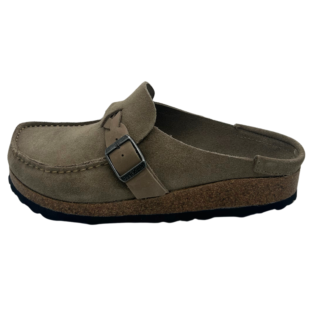 Birkenstock Buckley Braided Suede Narrow