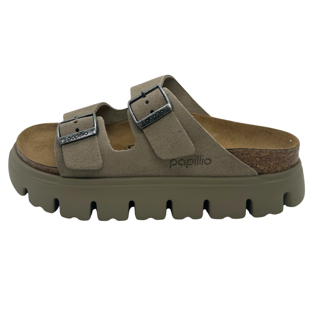 Birkenstock Women's Arizona Chunky Suede Narrow
