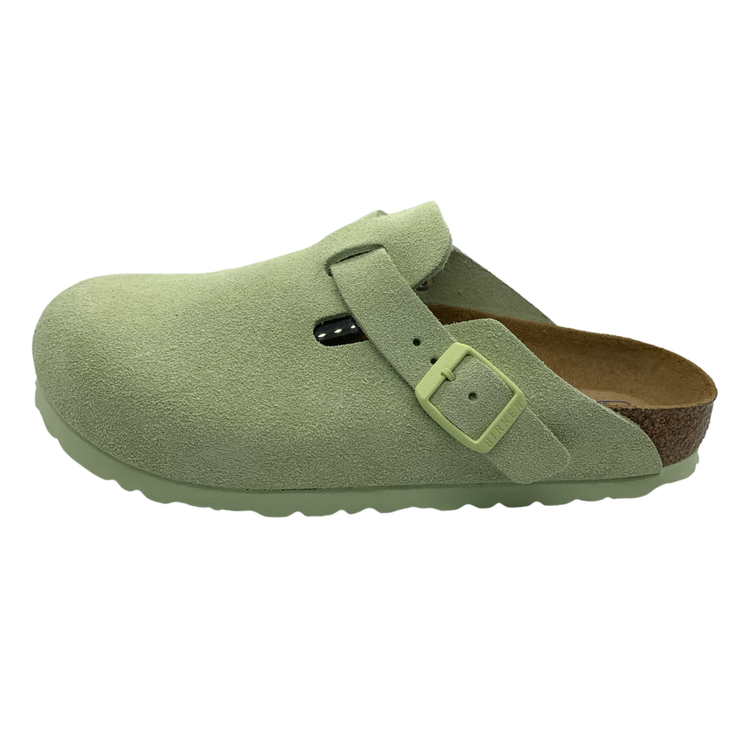 Birkenstock Women's Boston Soft Footbed Suede Narrow