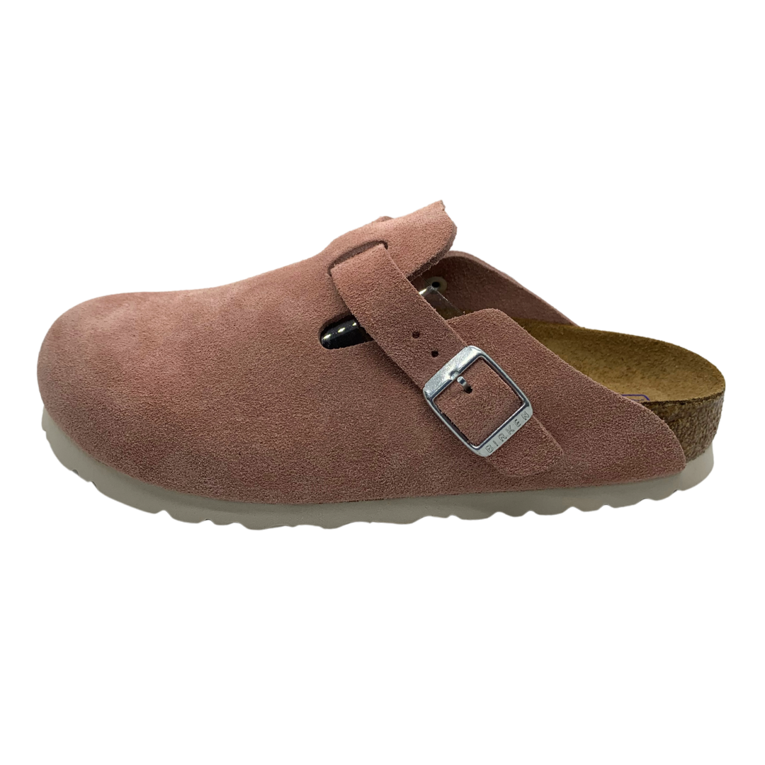 Birkenstock Women's Boston Soft Footbed Suede Narrow