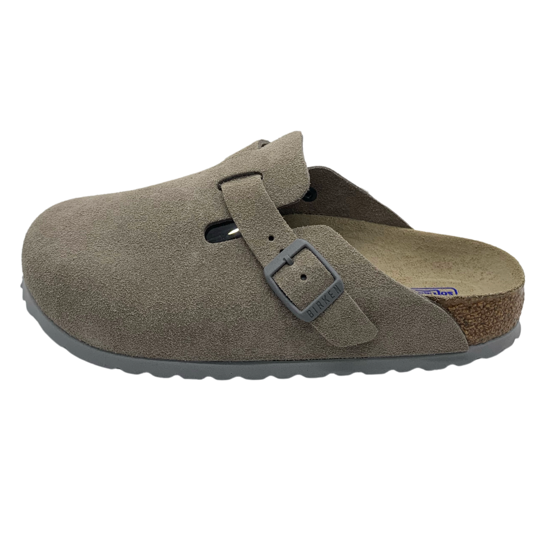 Birkenstock Women's Boston Soft Footbed Suede Narrow