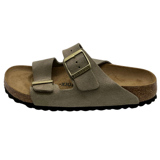 Birkenstock Women's Arizona Shimmer Suede Narrow