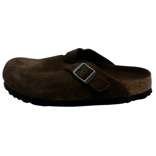 Birkenstock Boston Soft Footbed Suede Narrow