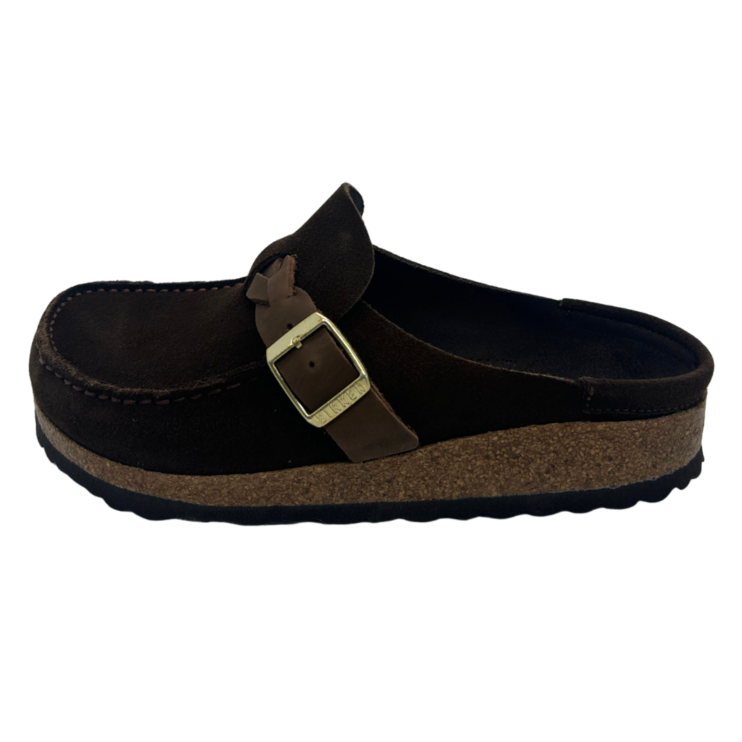 Birkenstock Buckley Braided Suede Narrow
