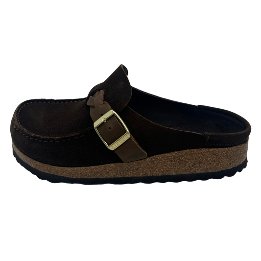 Birkenstock Buckley Braided Suede Narrow