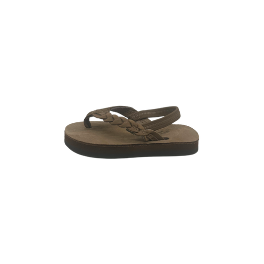 Rainbow Sandals Kids Flirty Braidy