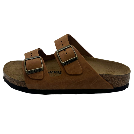 Birkenstock Arizona Cognac Oiled Leather Narrow