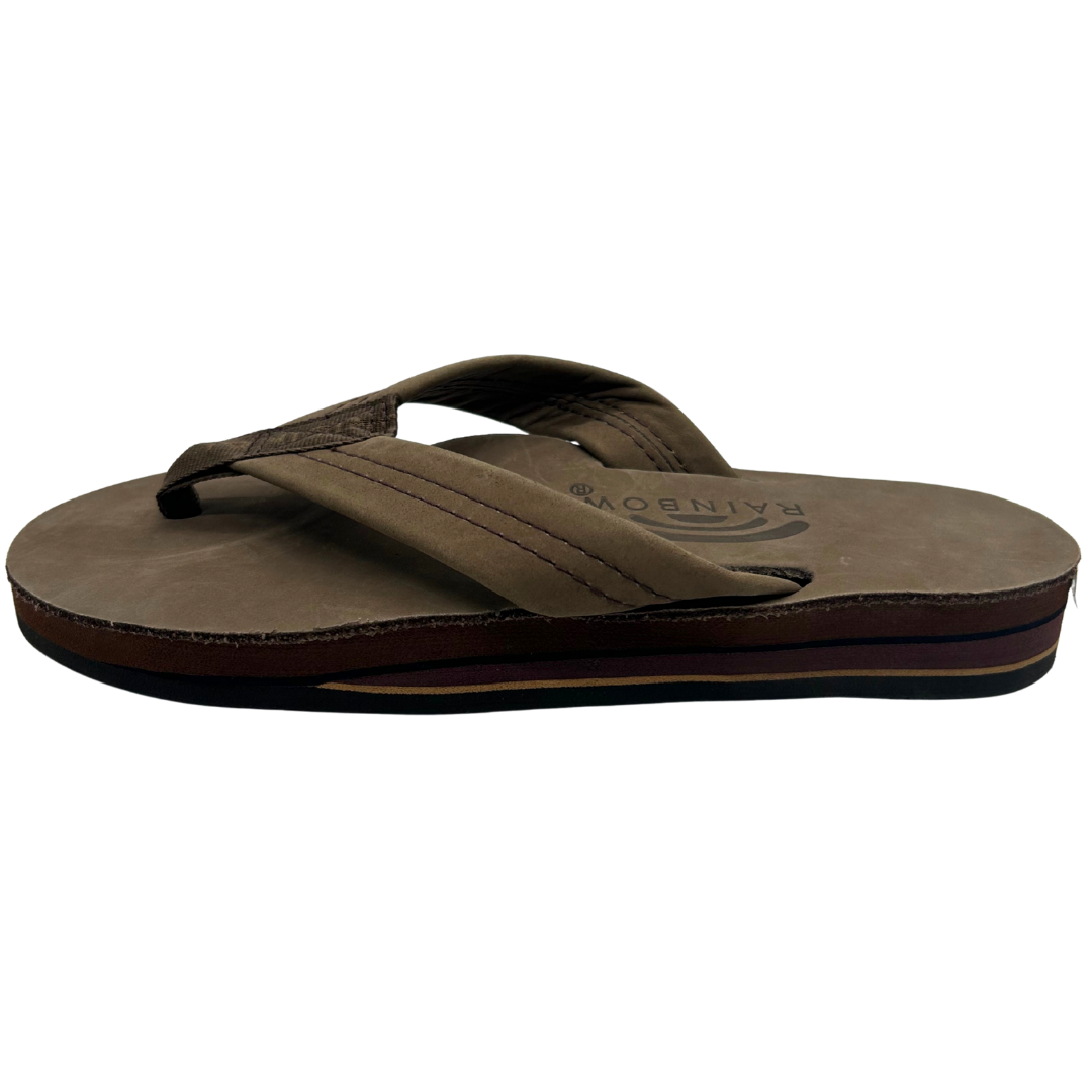 Rainbow Sandals Women's Double Layer with Thick Strap