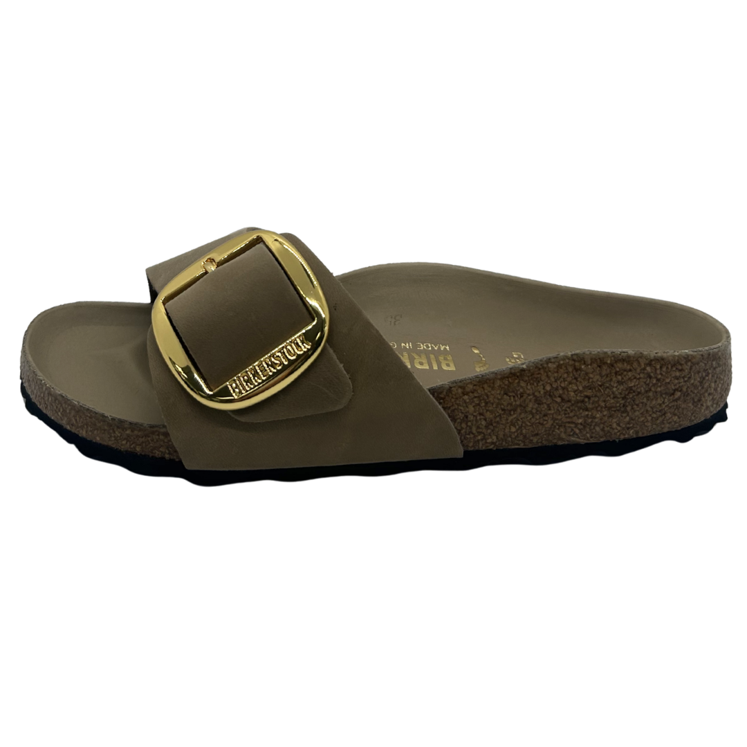 Birkenstock Women's Madrid Big Buckle Nubuck Leather Narrow
