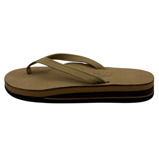 Rainbow Sandals Women's Double Layer with Narrow Strap