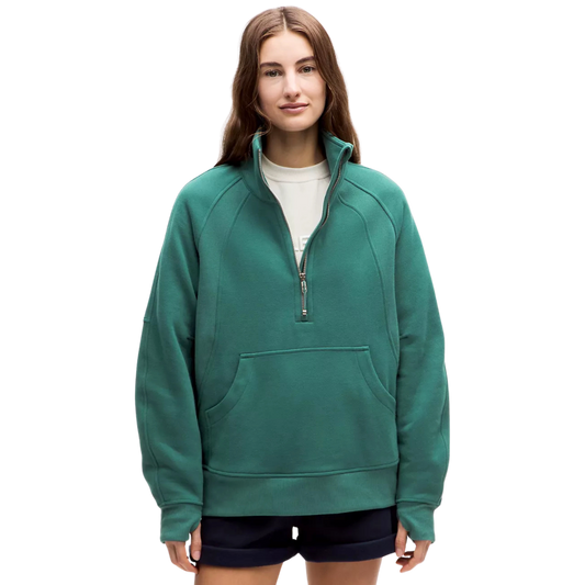 lululemon Women's Scuba Oversized Funnel Neck Half Zip