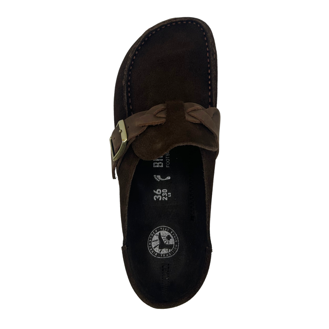 Birkenstock Buckley Braided Suede Narrow