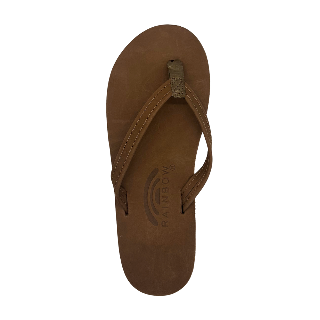 Rainbow Sandals Women's Single Layer with Narrow Strap