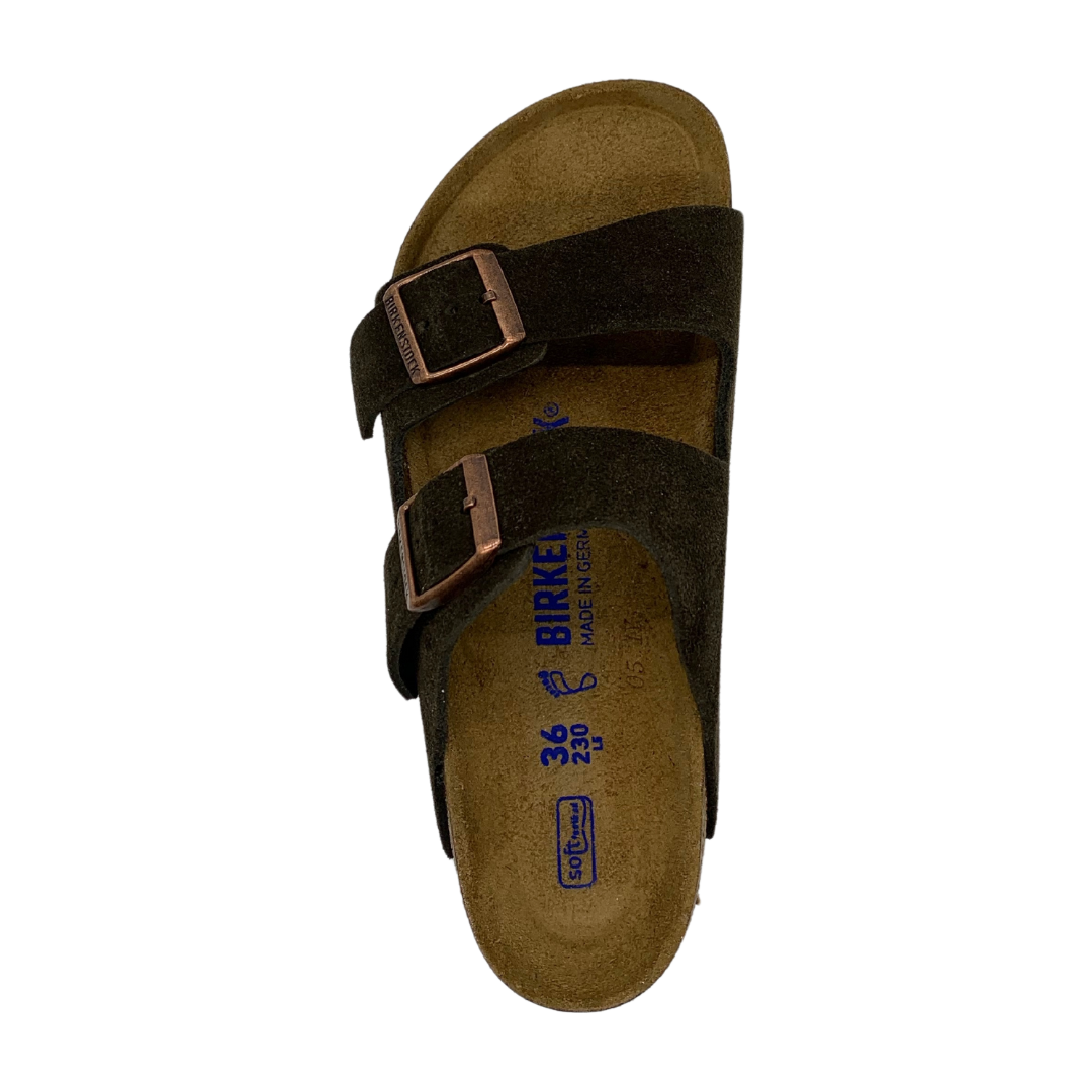 Birkenstock Women's Arizona Soft Footbed Suede Narrow