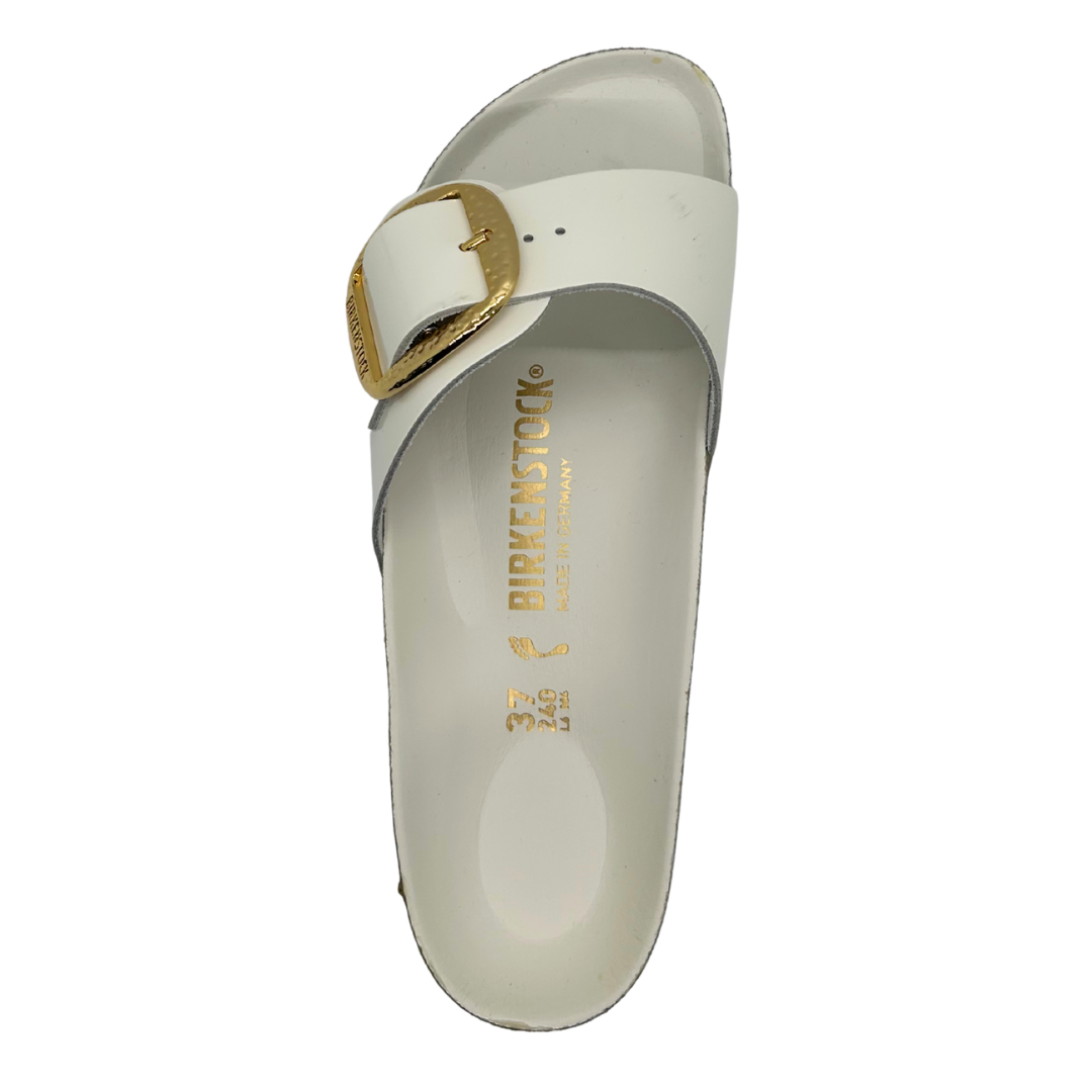 Birkenstock Women's Madrid Big Buckle Nubuck Leather Narrow