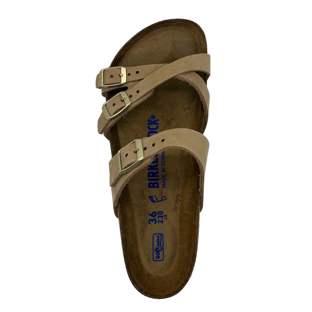 Birkenstock Women's Franca Soft Footbed Nubuck Leather