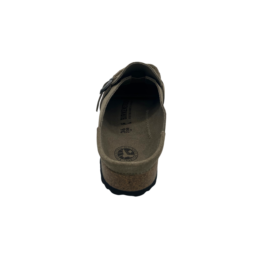 Birkenstock Buckley Braided Suede Narrow