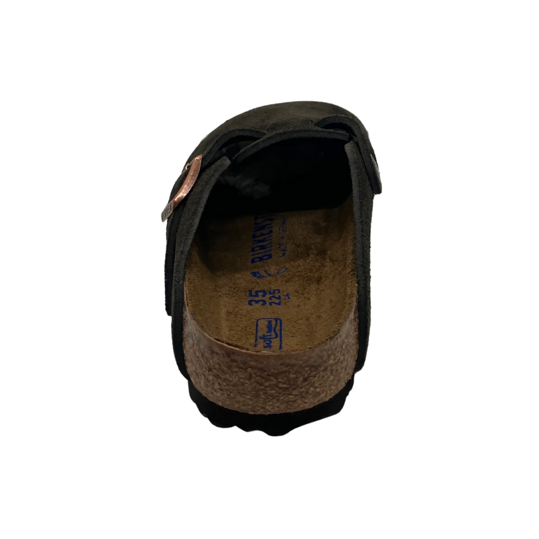 Birkenstock Women's Boston Soft Footbed Suede Narrow
