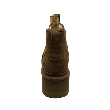 靴 UGG W NEUMEL PLATFORM CHELSEA EU38 24cm UGG WOMEN NEUMEL PLATFORM CHELSEA CHESTNUT ANKLE SHOE US 10 / EU