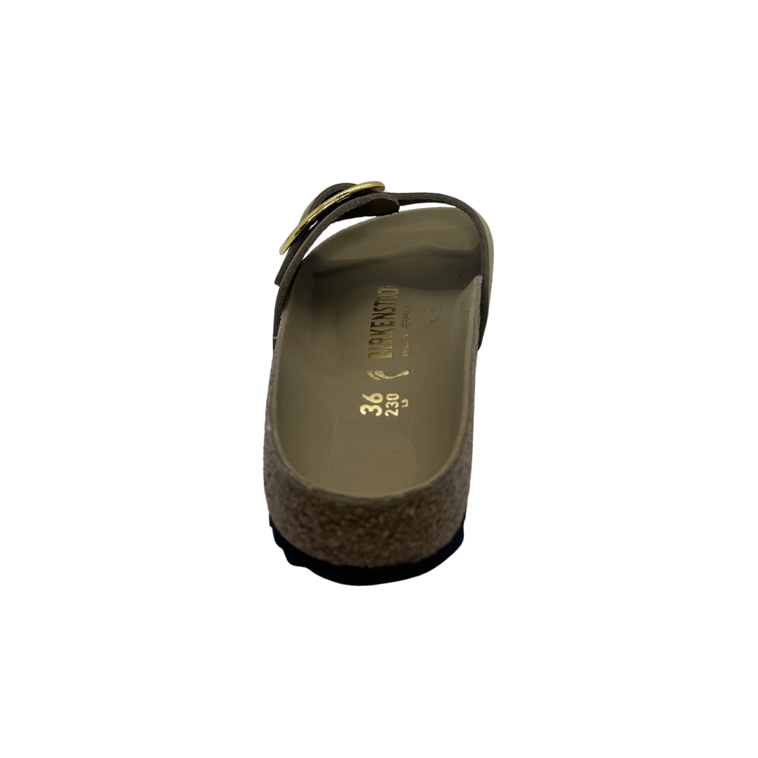 Birkenstock Women's Madrid Big Buckle Nubuck Leather Narrow