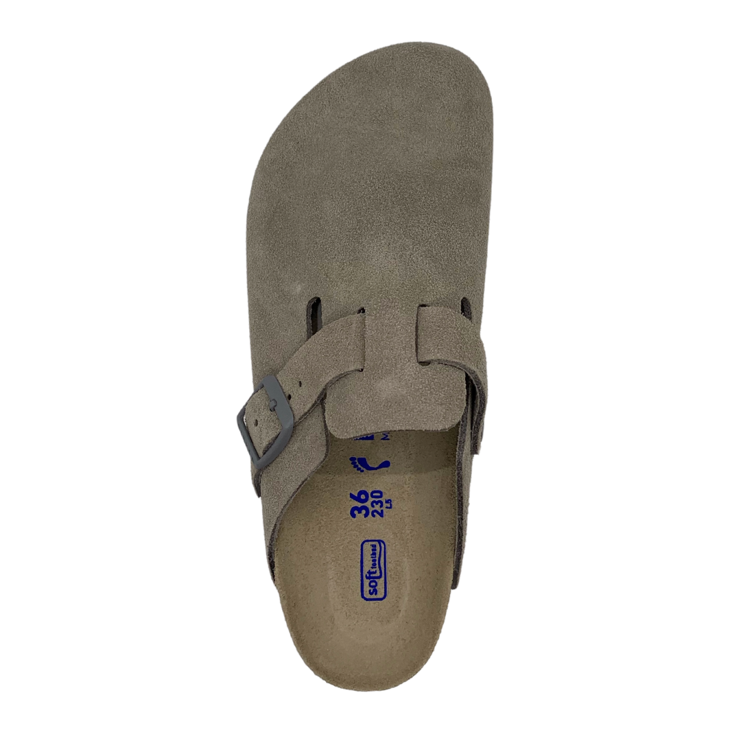 Birkenstock Women's Boston Soft Footbed Suede Narrow