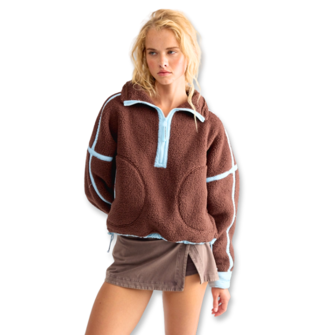 Free People Movement Mountain High 1/2 Zip